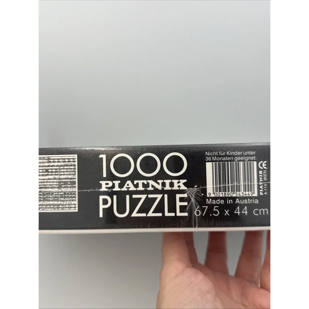 Musical Notes 1000 Piece Jigsaw Puzzle Piatnik New Sealed
